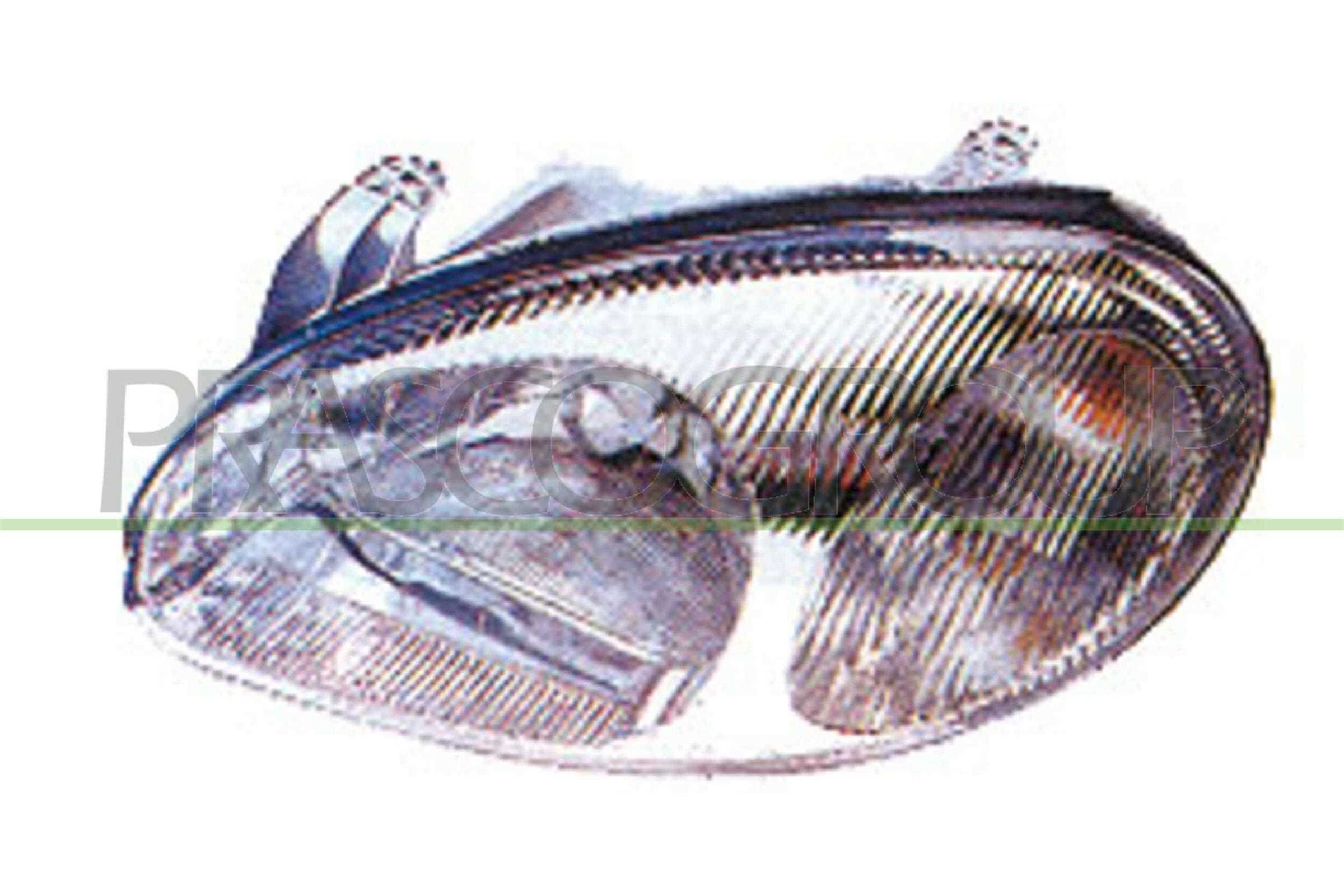 Headlight PRASCO DW0204824 PRASCO DW0204824 2017 Daewoo LANOS headlight replacement