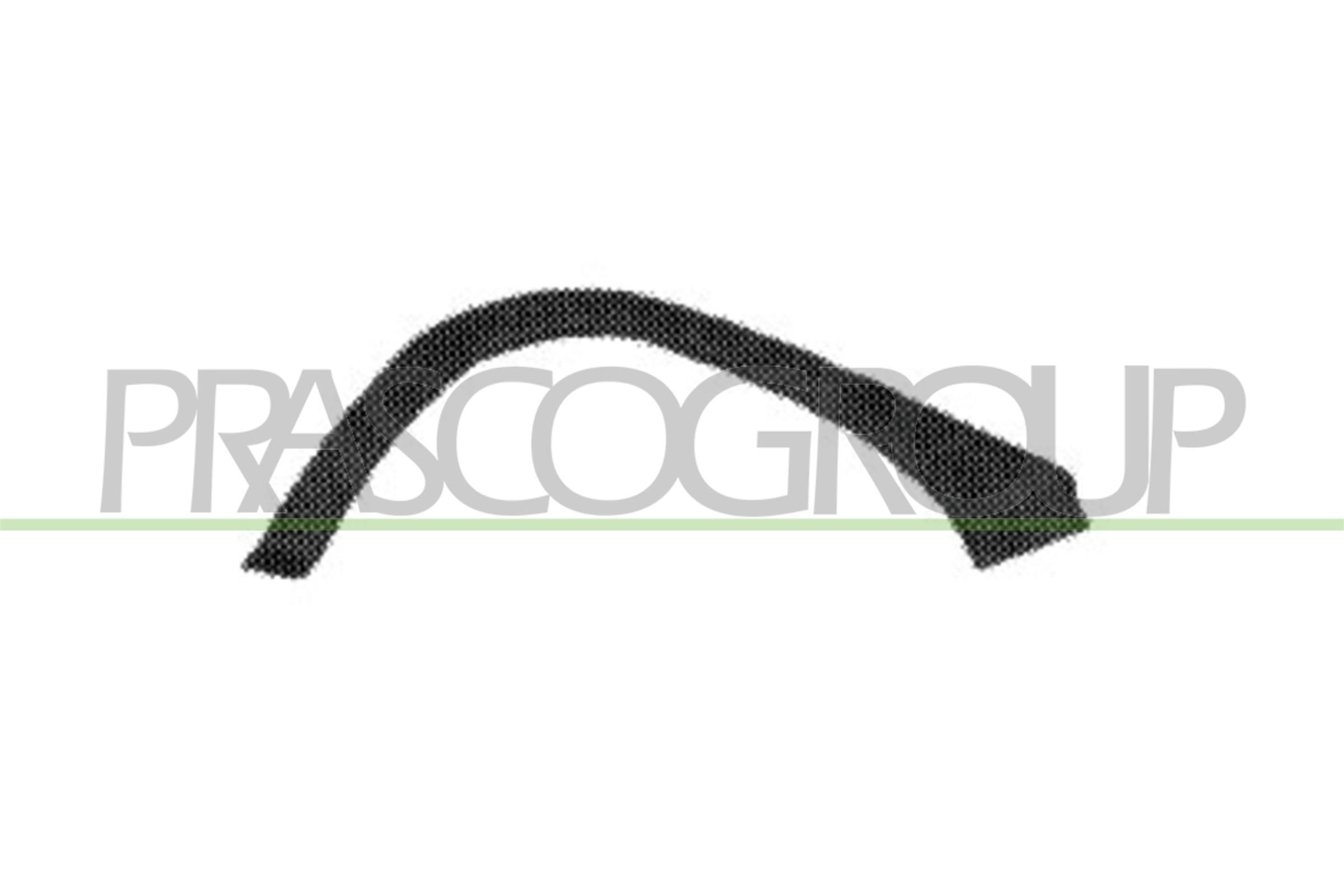 PRASCO Verbreding, spatbord OP0281584 Opel GRANDLAND X Wielkastverbreders PRASCO OP0281584