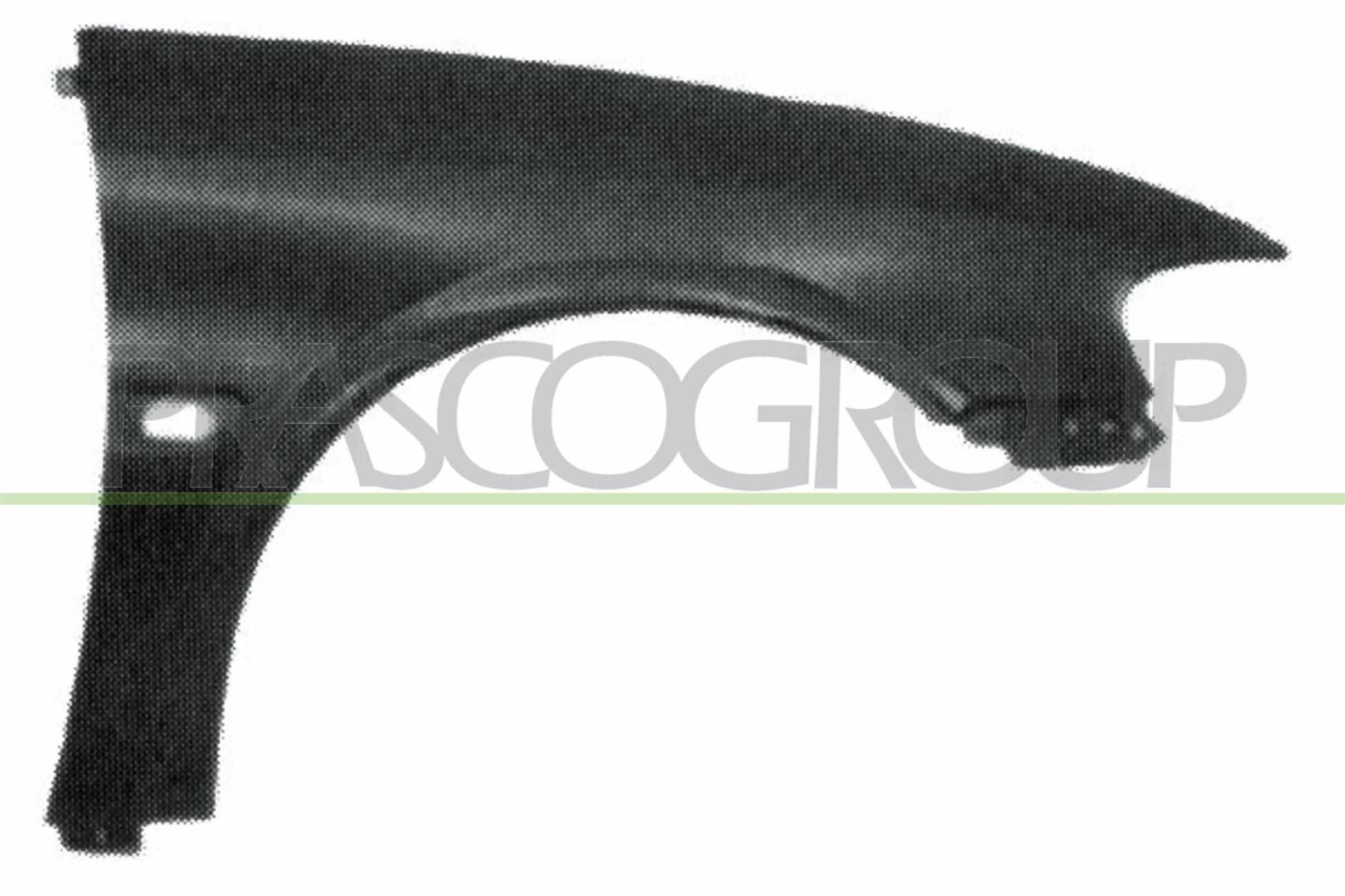 PRASCO Guarda-lamas OP0523003 PRASCO OP0523003 originais Guarda-lamas Opel Vectra B Carrinha custo