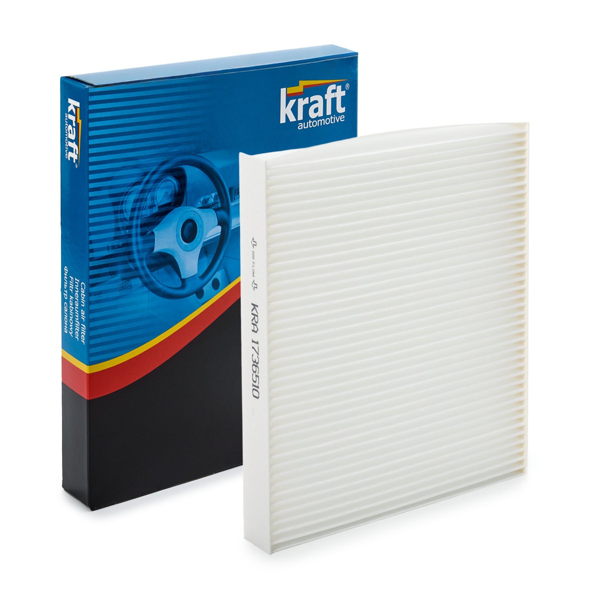 KRAFT Filter vnútorného priestoru 1736510 Peľový filter KRAFT Hyundai SANTA FE 1736510