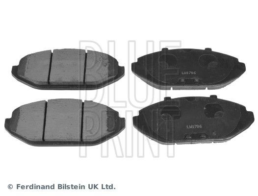 BLUE PRINT Bremseklosser ADA104248 BLUE PRINT ADA104248 Bremsekloss-sett Continental IX pris