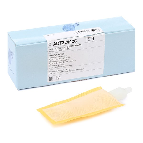 BLUE PRINT Φίλτρο, μονάδα παροχής καυσίμων ADT32402C Φίλτρο, μονάδα παροχής καυσίμων BLUE PRINT S-class ADT32402C φθηνά