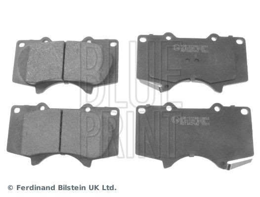 BLUE PRINT Kit pastiglie freni ADT342142 BLUE PRINT ADT342142 Kit pastiglie freni TOYOTA Hilux VIII Pick-up 2.8 D 4WD (GUN126) 204 CV 2023