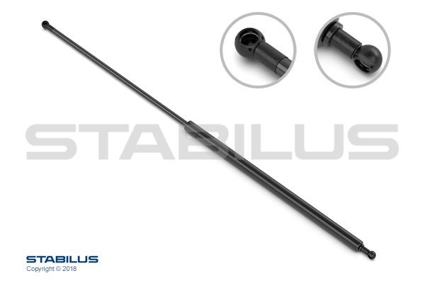 STABILUS Ammortizatore pneumatico, Cofano bagagli / vano carico 8345BY STABILUS 8345BY costo Pistoni portellone VAUXHALL Nova CC (S83) originale