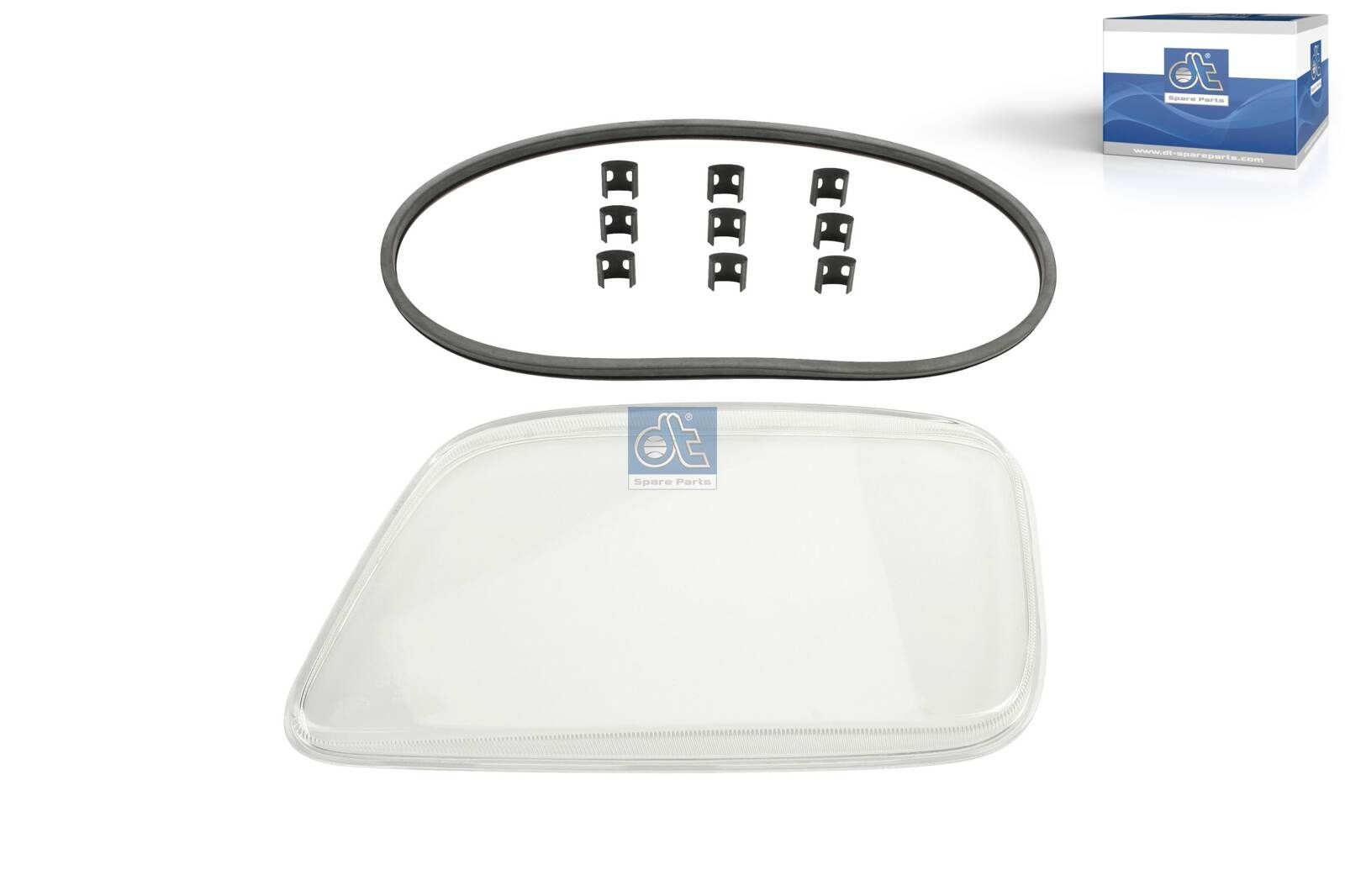 DT Spare Parts Izkliedētājs, Pamatlukturis 4.64450 DT Spare Parts 4.64450 Priekšējā luktura stikls Mercedes ML W164 lēti