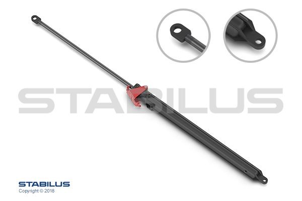 STABILUS Gasfjeder, motorhjelm 6512AJ STABILUS 6512AJ Forklapsdæmper Volkswagen TAIGO billig