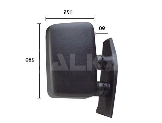 ALKAR Sidespeil 6102982 ALKAR 6102982 originale Sidespeil J5 Van (290) hva koster