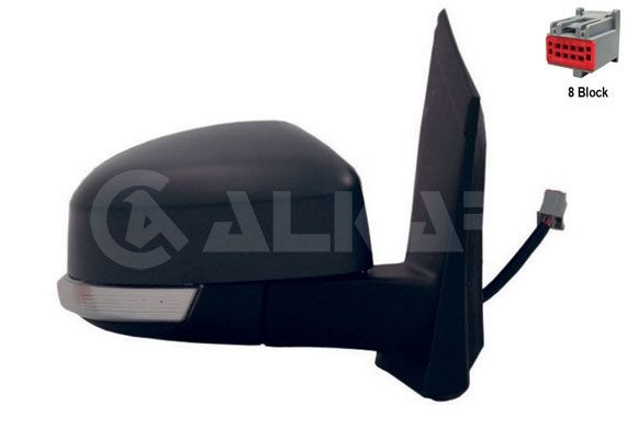 ALKAR Wing mirror 6128401 ALKAR 6128401 FORD Focus Mk2 Box Body / Estate side mirror price