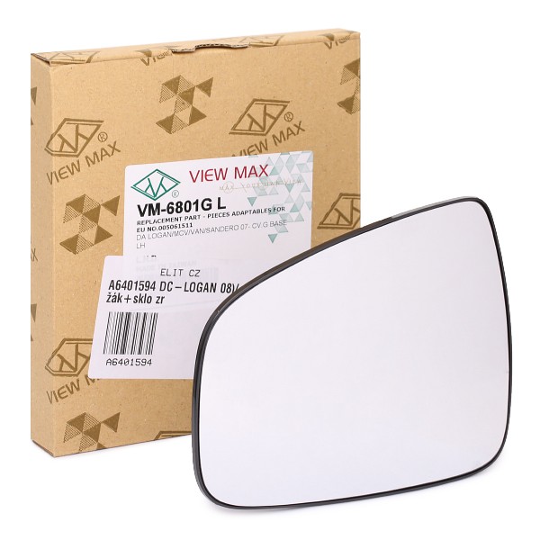 ALKAR Vetro specchio, specchio esterno 6401594 ALKAR 6401594 Vetro specchio, specchio esterno