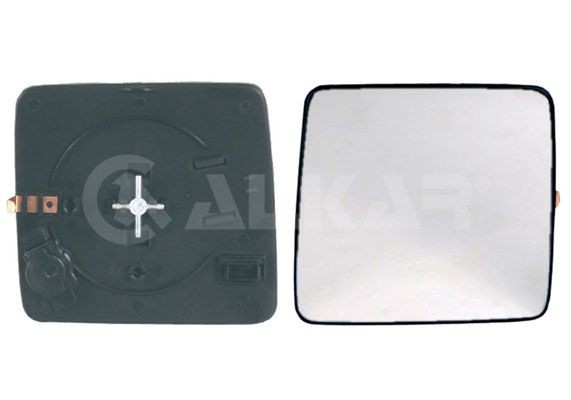 ALKAR Vetro specchio, specchio esterno 6402542 ALKAR 6402542 Vetro specchio retrovisore Mercedes S124 originale prezzo