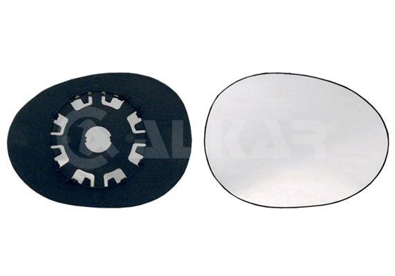 Spiegelglas, buitenspiegel ALKAR 6402857 ALKAR 6402857 Autospiegels PEUGEOT 107 2009