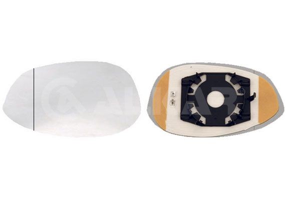 ALKAR Vidro de espelho, espelho retrovisor exterior 6411461 Espelho retrovisor ALKAR Alfa Romeo GTV 6411461