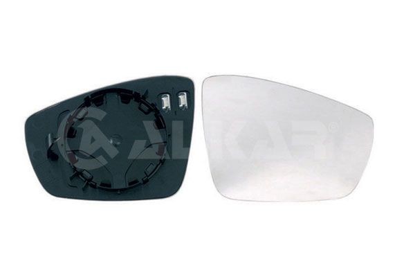 ALKAR Vetro specchio, specchio esterno 6432123 ALKAR 6432123 Vetro specchio retrovisore Mercedes-Benz Serie 123 originali