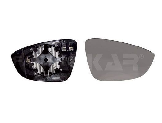ALKAR Vetro specchio, specchio esterno 6432133 ALKAR 6432133 costo Vetro specchietto MERCEDES-BENZ Serie 123