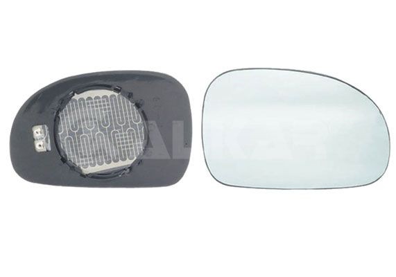 ALKAR Miroir de rétroviseur 6432300 Glace rétroviseur Peugeot 8C 6432300 ALKAR