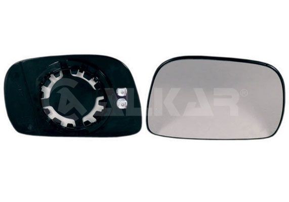 Peegliklaas, Välispeegel ALKAR 6432427 ALKAR 6432427: Tahavaatepeegel Opel AGILA 2002