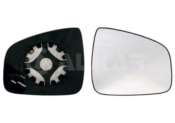 ALKAR Spejlglas, udvendig spejl 6432594 ALKAR 6432594 1410 Stationcar Glas til sidespejl originale pris