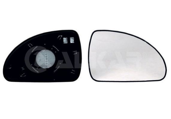 ALKAR Speilglass, ytterspeil 6432638 ALKAR 6432638 Sidespeil Kia Carens 4 pris