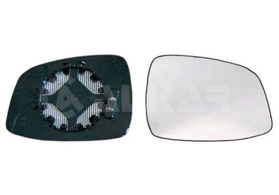 ALKAR Vidro de espelho, espelho retrovisor exterior 6432996 ALKAR 6432996 Vidro de espelho retrovisor exterior Hyundai COUPE originais