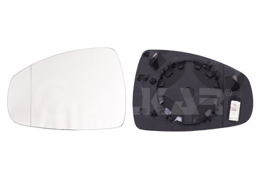 Mirror Glass, outside mirror ALKAR 6471790 ALKAR 6471790 AUDI A1 2020 wing mirror replacement