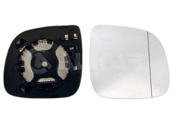ALKAR Spiegelglas, Außenspiegel 6472799 6472799 ALKAR Audi Q7 4L Spiegelglas Preis