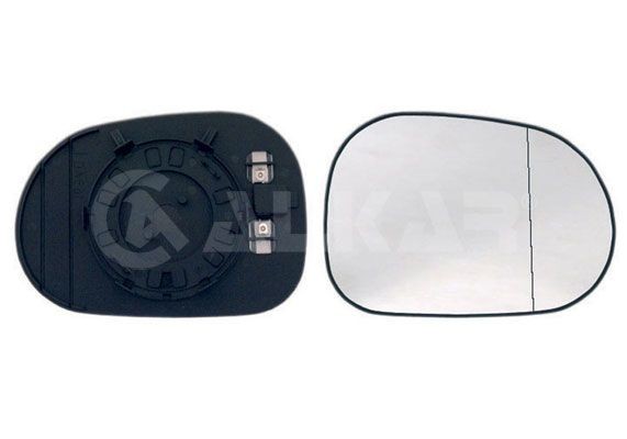 Peililasi, ulkopeili ALKAR 6482565 ALKAR 6482565: Peilin lasi Mercedes M-sarja 2004
