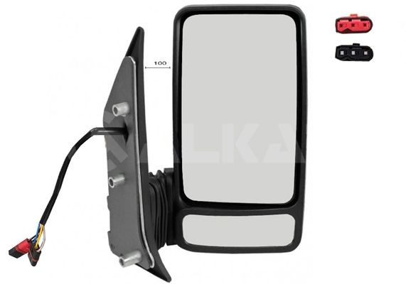 ALKAR Specchietto retrovisore esterno 9228977 ALKAR 9228977 Specchietto retrovisore esterno Daily IV Ribaltabile prezzo