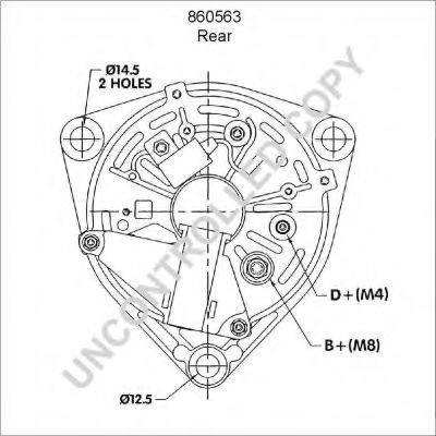 PRESTOLITE ELECTRIC Lichtmaschine 860563 Startergenerator PRESTOLITE ELECTRIC C3 860563 günstig