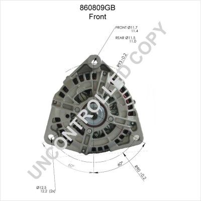PRESTOLITE ELECTRIC Lichtmaschine 860809GB Alternator PRESTOLITE ELECTRIC MULTIVAN 860809GB günstig