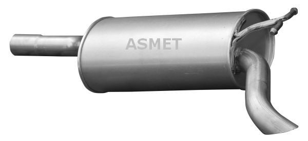 ASMET Koncový tlmič výfuku 01.030 01.030 Koncový tlmič výfuku ASMET MERCEDES-BENZ VARIO