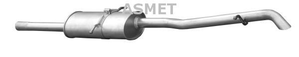 ASMET Marmitta 01.051 01.051 Marmitta posteriore MERCEDES-BENZ GL ASMET costo