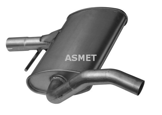 ASMET Midtre lydpotte 03.037 03.037 Mellomlyddemper DACIA SANDERO ASMET