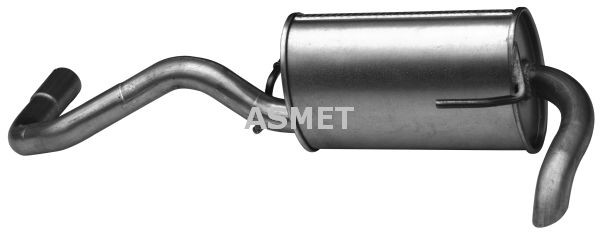 Einddemper ASMET 03.086 ASMET 03.086: Einddemper Volkswagen LUPO 2001