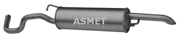 ASMET Silencieux arrière 03.092 Silencieux de pot d'échappement ASMET FABIA 03.092 pas cher