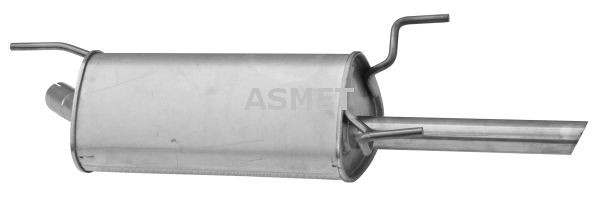ASMET Bagpotte 05.107 ASMET 05.107 Opel Vectra B Stationcar Lydpotte pris