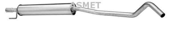 ASMET Panela de escape central 05.145 05.145 Panela de escape central ASMET OPEL VECTRA