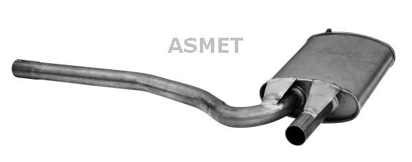 ASMET Silencieux intermédiaire 06.017 06.017 Silencieux intermédiaire ASMET VOLVO V50