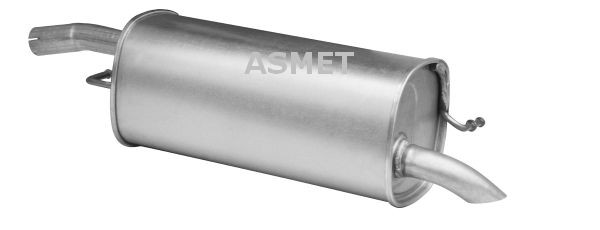 ASMET Bagpotte 07.180 07.180 Lydpotte MAZDA MX-5 ASMET