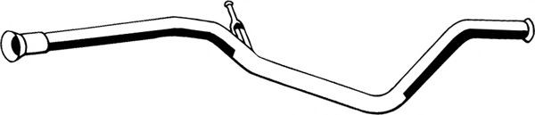 ASMET Tuyau d'échappement 08.055 Tube d'échappement PEUGEOT ASMET 08.055