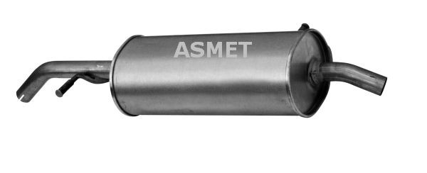 ASMET Einddemper 09.085 09.085 Uitlaatdemper CITROËN C5 ASMET