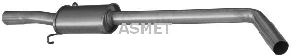 Midtre lydpotte ASMET 10.049 ASMET 10.049: Mellomlyddemper Renault SCÉNIC 2019