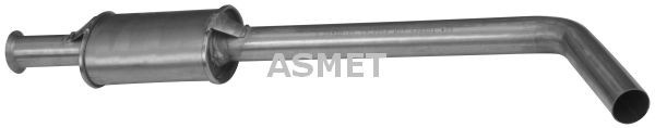 ASMET Μεσαίο σιλανσιέ 10.068 ASMET 10.068 Μεσαίο καζανάκι εξάτμισης Renault Megane 1 Grandtour γνήσια τιμες