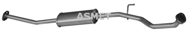 ASMET Μεσαίο σιλανσιέ 14.045 ASMET 14.045 Μεσαίο καζανάκι Nissan Micra 3 Hatchback τιμες
