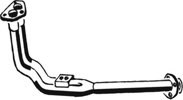 ASMET Avgasrör 18.020 18.020 Avgasrör ASMET VOLVO AMAZON