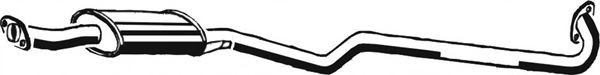ASMET Middle silencer 20.018 ASMET 20.018 genuine Corolla VII Saloon (E100) middle exhaust price