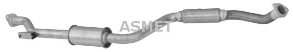 ASMET Uitlaat middendemper 26.007 26.007 ASMET Middendemper Mitsubishi RG prijs
