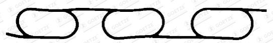 GOETZE Guarnizione, Collettore aspirazione 50-027797-00 50-027797-00 Guarnizione collettore aspirazione GOETZE TOYOTA IQ costo