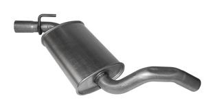 VEGAZ Middle silencer VS-156 VEGAZ VS-156 Volkswagen Golf VIII Variant middle muffler replacement