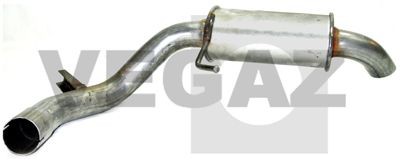 VEGAZ Rear silencer BS-376 VEGAZ BS-376 BMW E81 exhaust muffler replacement