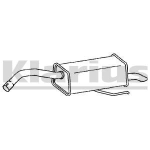 VEGAZ Panela de escape traseira RS-438 VEGAZ RS-438 Panela de escape traseira Lada 2112 preço